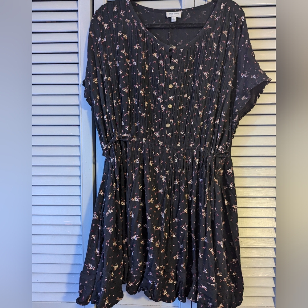 True Craft Floral Dress